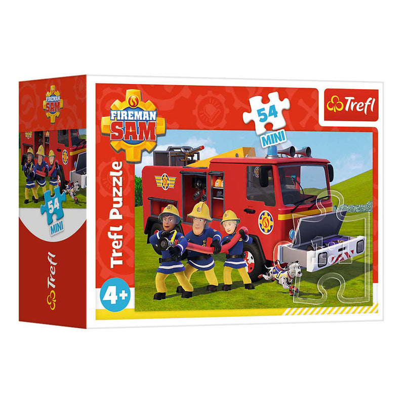 Laden Sie das Bild in Galerie -Viewer, Brandweerman sam mini puzzel - 54st.
