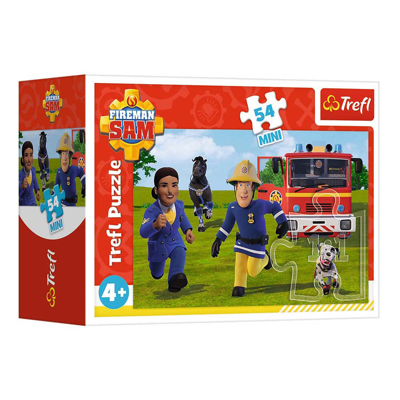 Laden Sie das Bild in Galerie -Viewer, Brandweerman sam mini puzzel - 54st.
