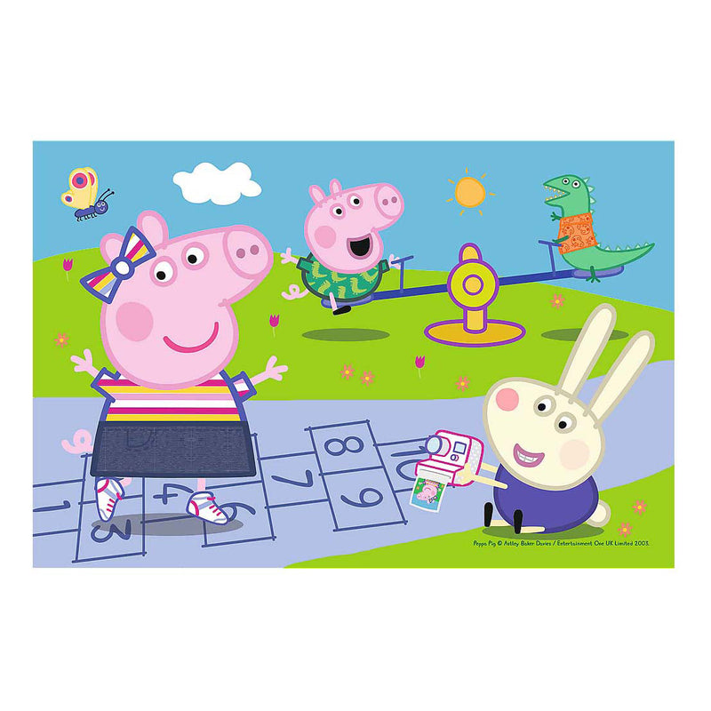 Laden Sie das Bild in Galerie -Viewer, Peppa pig mini puzzel - 54st.
