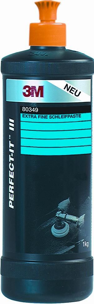 3m polijstpasta perfect-it iii extra fine plus sanding polish yellow 1l 80349