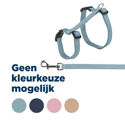Load image into Gallery viewer, Trixie kattentuig met riem assorti
