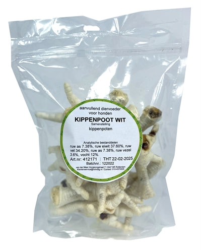 ギャラリービューアに画像をロードする, Petsnack Kippenpoten wit
