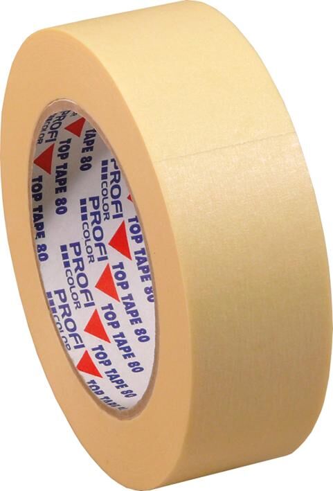 Profi color afdekband top tape 80 augros top tape 30mmx50m