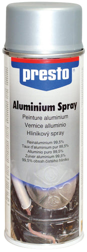 Presto aluminiumspray aluminum spray a400 400ml