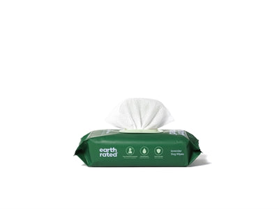 Load image into Gallery viewer, Earth rated dog wipes lavendel composteerbaar
