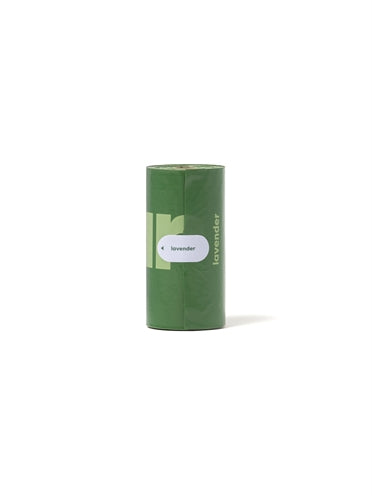Load image into Gallery viewer, Earth rated poepzakjes lavendel gerecycled

