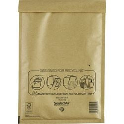 Luchtkussen-enveloppen mail lite 79 g m² goudgeel