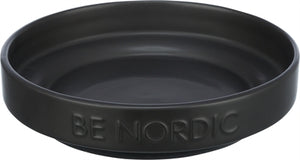 Trixie be nordic voerbak kat keramiek rubber zwart
