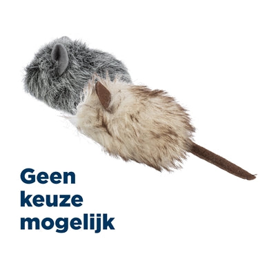 Load image into Gallery viewer, Trixie muis pluche catnip voor katten assorti
