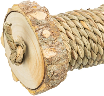 Load image into Gallery viewer, Trixie speelrol voor knaagdieren met zeegras van hout
