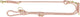 Trixie soft rope hondenriem verstelbaar roze licht roze