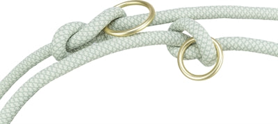 Load image into Gallery viewer, Trixie soft rope hondenriem verstelbaar saliegroen mint
