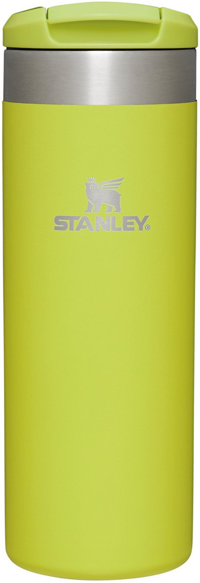 Stanley aerolight transit thermosbeker 0.47l - houdt 6 uur warm - 8 uur koud - vaatwasmachinebestendig - lekvrij - geschikt voor bekerhouder in auto - koffiebekers to go - electric yellow