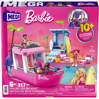 Mattel Mega Droomboot Bouwset, 317dlg.