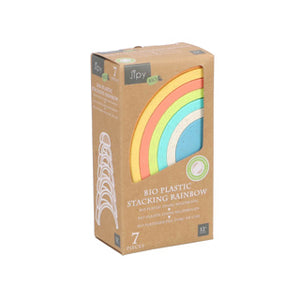 Jipy mlitoys bioplastic stapelregenboog 7-delig