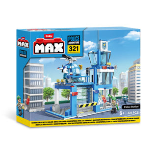 Zuru max city - politiebureau - 321-delig