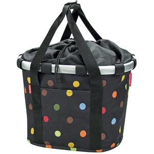 Klickfix rixen kaul fietsmand reisenthel mand dots
