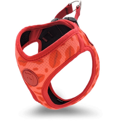 Load image into Gallery viewer, Morso hondentuig body mesh gerecycled lipstick roze
