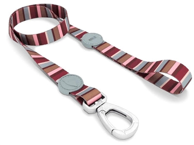 Load image into Gallery viewer, Morso hondenriem gerecycled skyline rood roze

