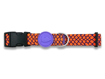 Load image into Gallery viewer, Morso halsband hond gerecycled urban lizard rood
