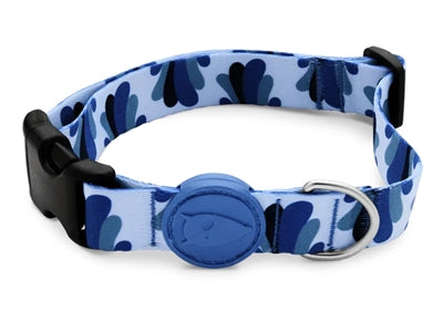 Load image into Gallery viewer, Morso halsband hond gerecycled splash blauw
