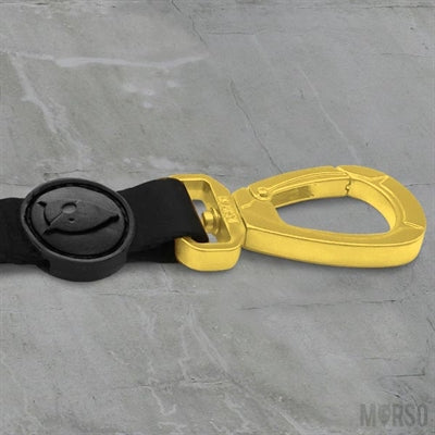 Load image into Gallery viewer, Morso hondenriem gerecycled gold caviar goud
