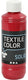 Creativ company textile color dekkende textielverf - rood, 250ml