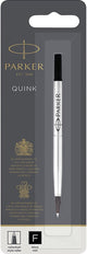 Parker rollerballpen inktvulling | fijn punt | zwarte quink inkt | 1 stuks