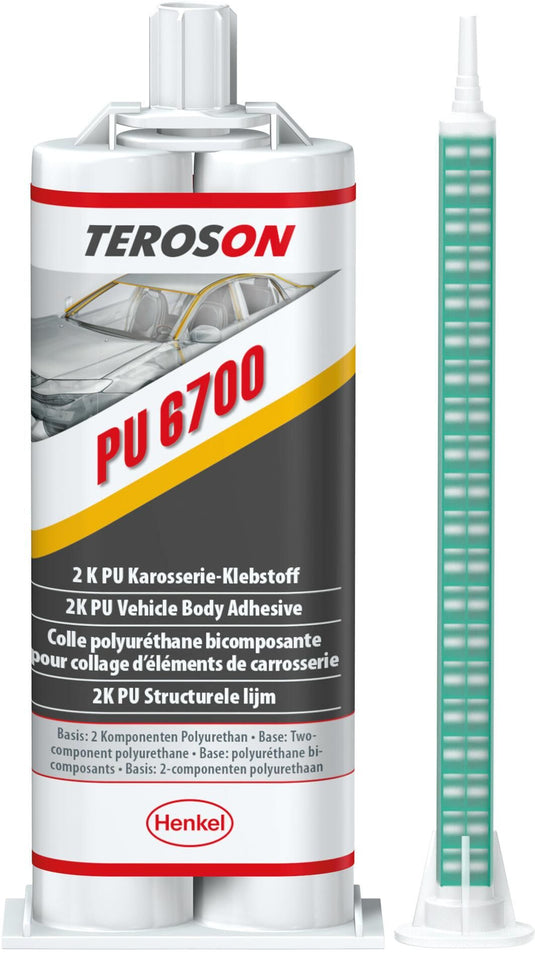 Teroson tweecomponentenlijm pu 6700 teromix 6700 50ml 2-comp.caross.adhesive