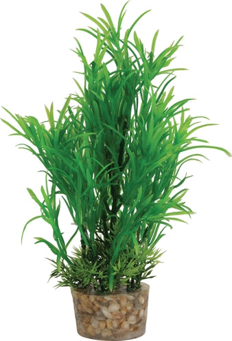 Load image into Gallery viewer, Zolux Ornament pastic plant op stenen neutraal assorti
