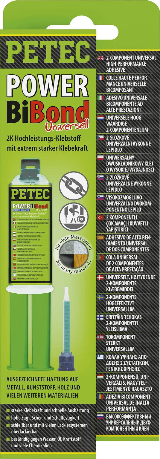 Petec universalklebstoff power bibond adhesive power bibond sb 24ml