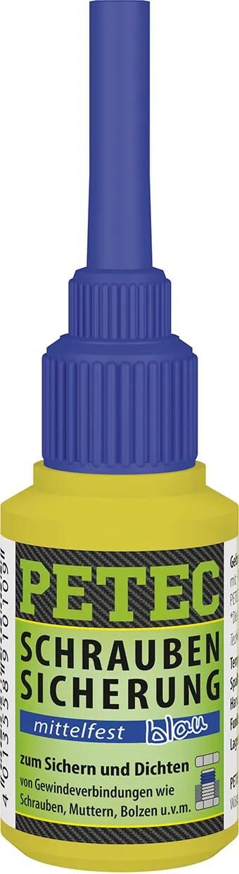 Petec schraubensicherung screw retention 10g medium strength blu