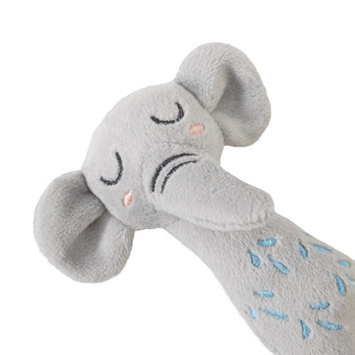 Load image into Gallery viewer, Rosewood Grijpspeelgoed olifant met ratel eco friendly gerecycled

