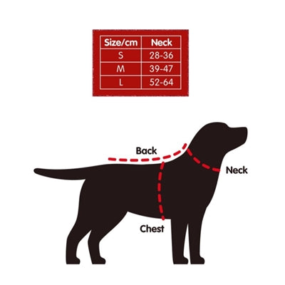 Load image into Gallery viewer, Plenty gifts Kerst sjaal santa's favorite dog poot rood

