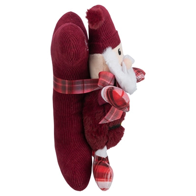 Load image into Gallery viewer, Trixie Xmas giftset bot met kerstman pluche stof
