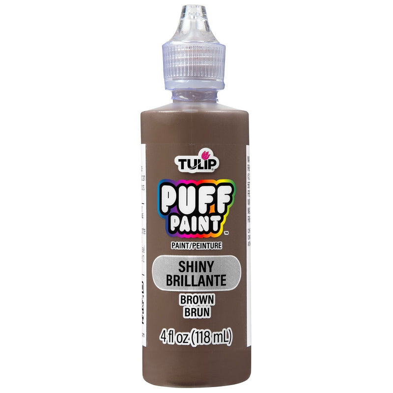 Load image into Gallery viewer, Tulip • dimensional fabric paint puff brown 118ml
