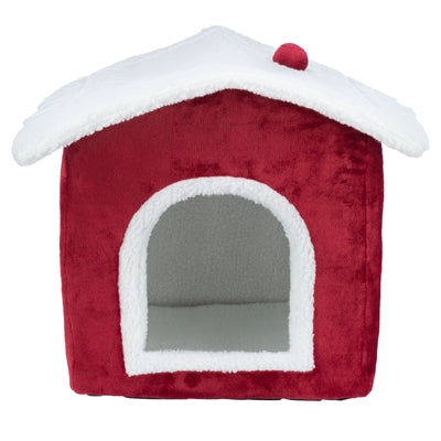 Load image into Gallery viewer, Trixie kattenmand huis rood wit
