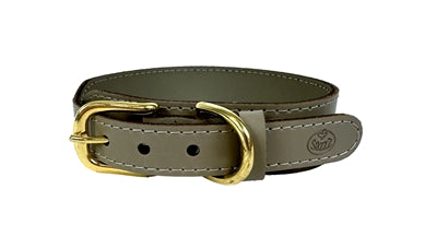 Load image into Gallery viewer, Sazzz Halsband hond pioneer leer taupe
