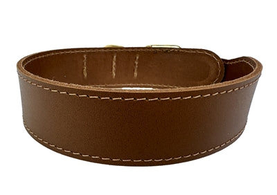 Load image into Gallery viewer, Sazzz Halsband hond pioneer leer zadel bruin
