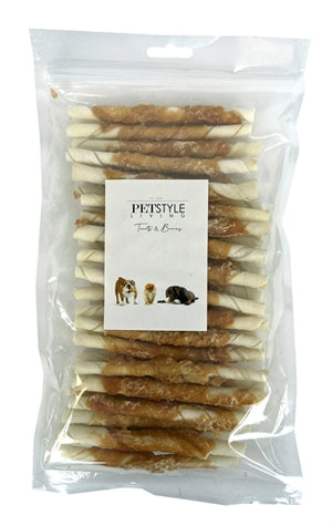 Petstyle living gedraaide stick met kip