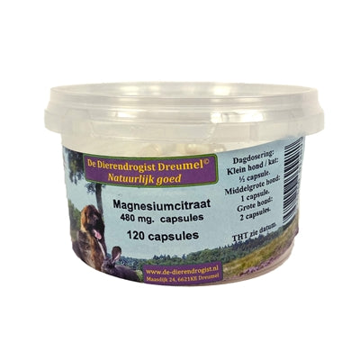 Chargez l'image dans la visionneuse de la galerie, Dierendrogist Magnesium citraat capsules
