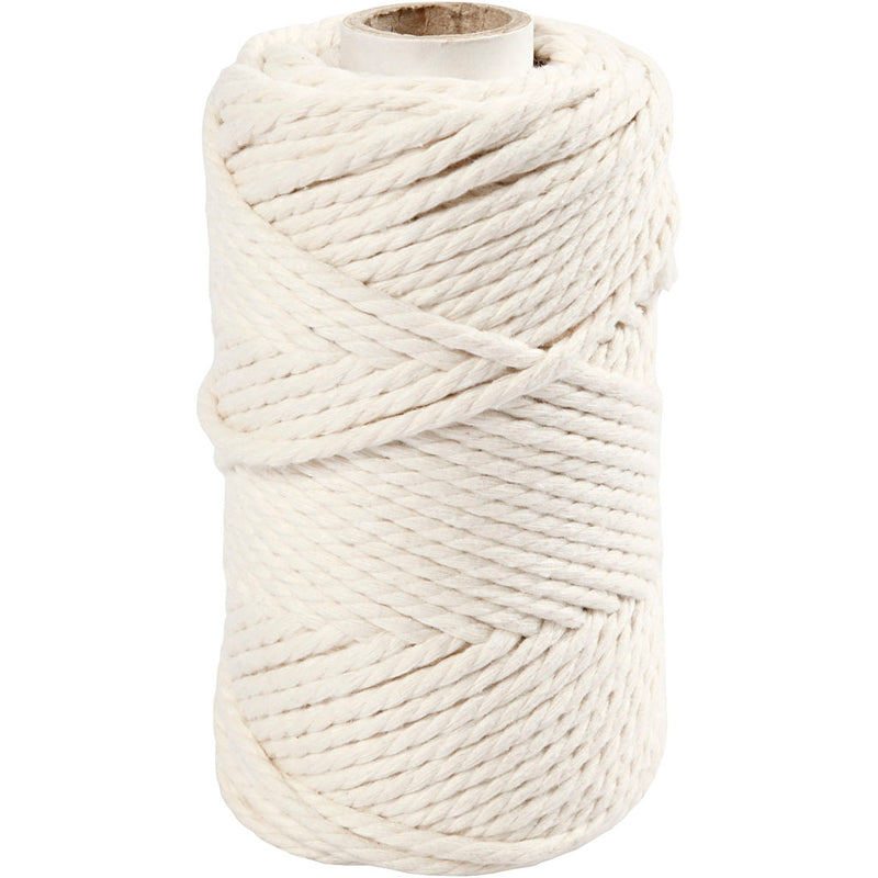 Load image into Gallery viewer, Https: www.cchobby.nl macrame-koord-l-55-m-d-4-mm-off-white-330-gr-1-rol
