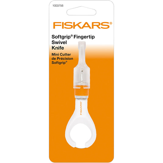 Fiskars fingertip draaimes - wit - 27,8 x 7 x 2,40cm