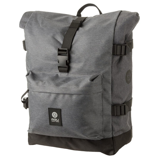 Agu h2o roll-top ii enkele fietstas urban grey
