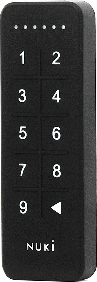 Nuki keypad – slimme deuropener met toegangscode – voor smart lock – zwart