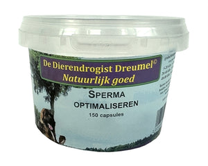 Dierendrogist sperma optimaliseren capsules