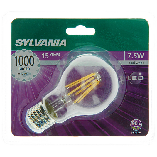 Sylvania 1056546 - syl peer kw e27 helder 1000lm 7,5w=72w | 6 stuks