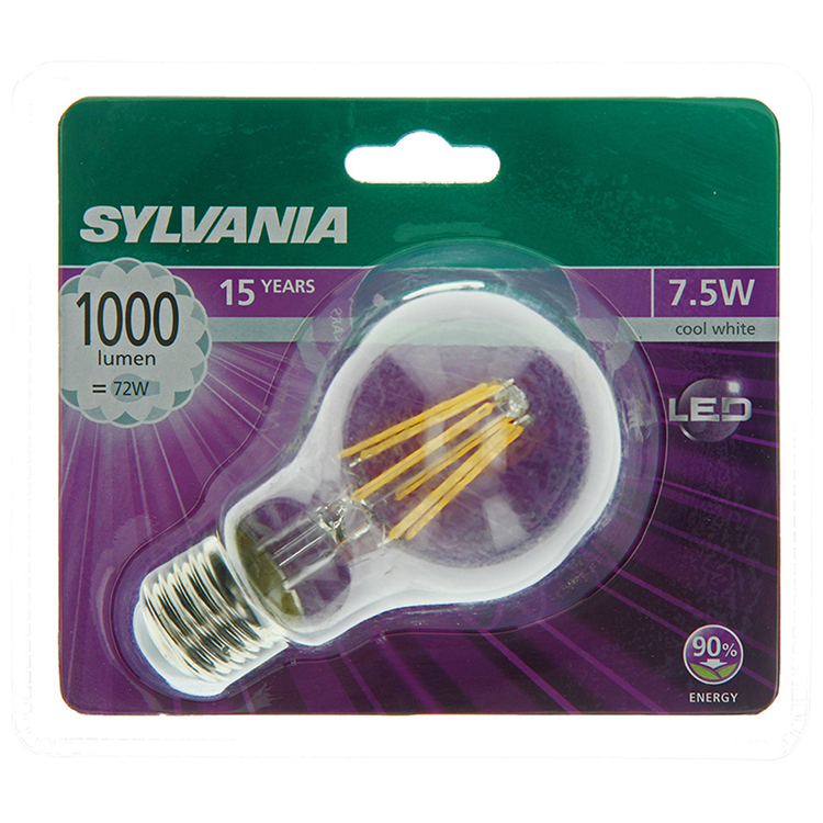 Cargue la imagen en el visor de la galería, Sylvania 1056546 - syl peer kw e27 helder 1000lm 7,5w=72w | 6 stuks
