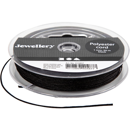 Creativ company https: www.cchobby.nl polyester-koord-dikte-1-mm-zwart-50-m-1-rol