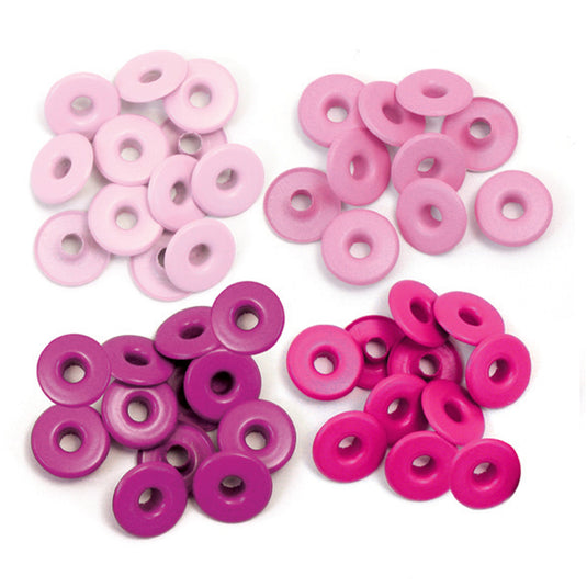 We r makers • wide eyelets 40pcs pink
